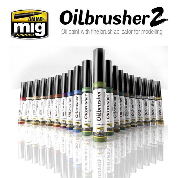 Mig Jimenez OILCOL 20 Oilbrushers Volumen 2