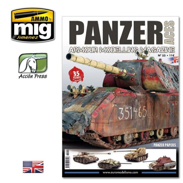 Panzer Ace N°55 Panzer papers (versión inglesa)