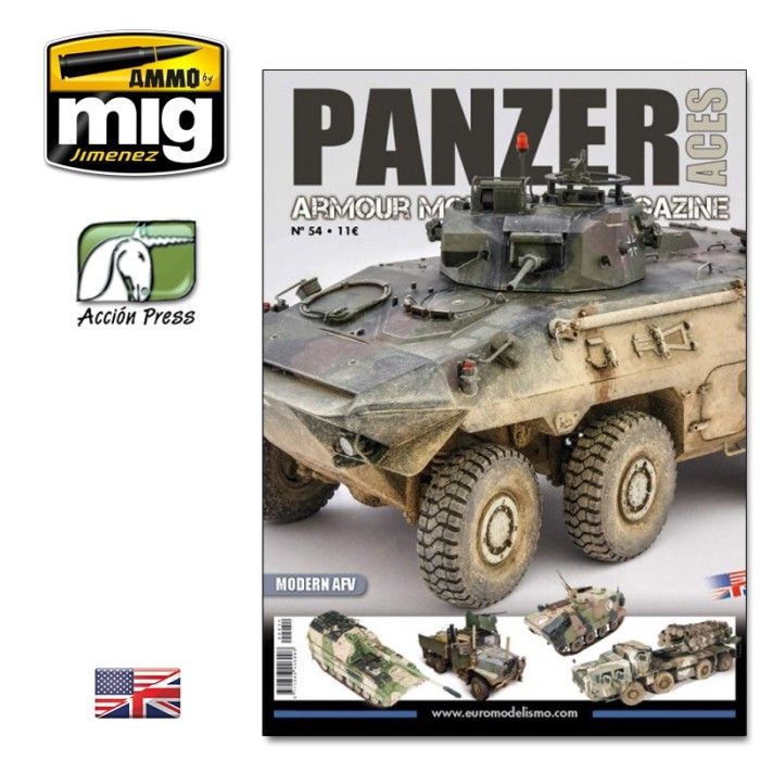 Panzer Ace N°54 AFV Moderne (versión inglesa)