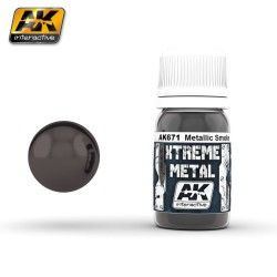 Pintura AK Interactive AK671 Xtreme Metal Color Métal Fumé 30 ml