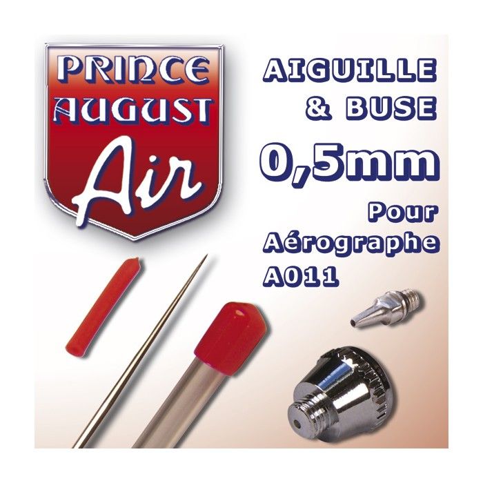 Aguja y boquilla de 0,5 para aerógrafos AO11