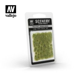 Mechón Silvestre Verde Denso 6mm