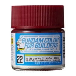 Gundam Color Para Constructores MS-06S Versión Roja