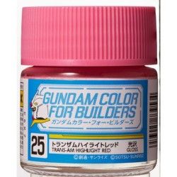 Gundam Color For Builder's TRANS-AM high Rojo claro