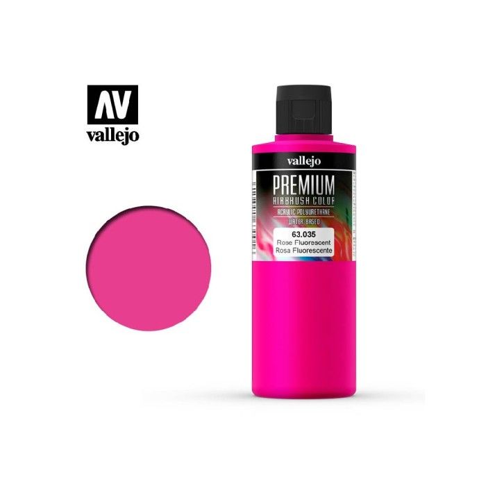 Vallejo Premium Rosa Fluorescente 200ml