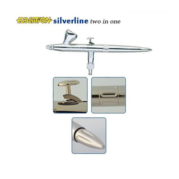 Aerographe Harder et Steenbeck, Evolution Sylverline dos en uno, Aerographe venta en línea