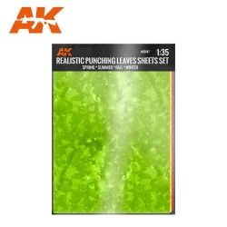 AK Interactive AK8147 Juego de hojas perforadas