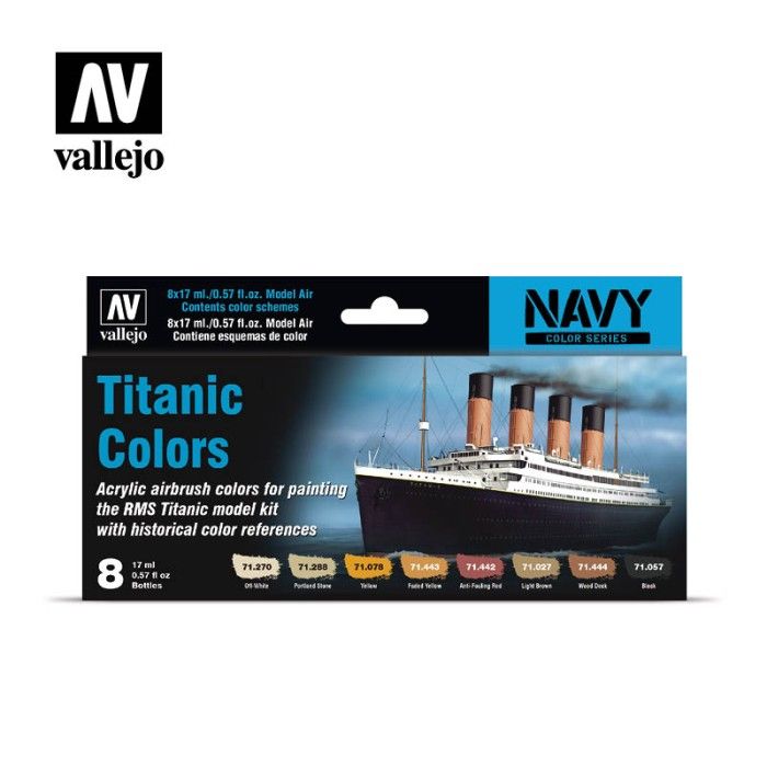 Colores Titanic 71646