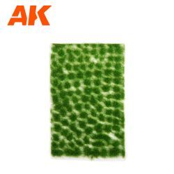 Macizos de hierba verde claro 4mm