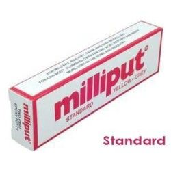Milliput, pasta epoxi bicomponente de grano estándar (Amarillo/Gris)