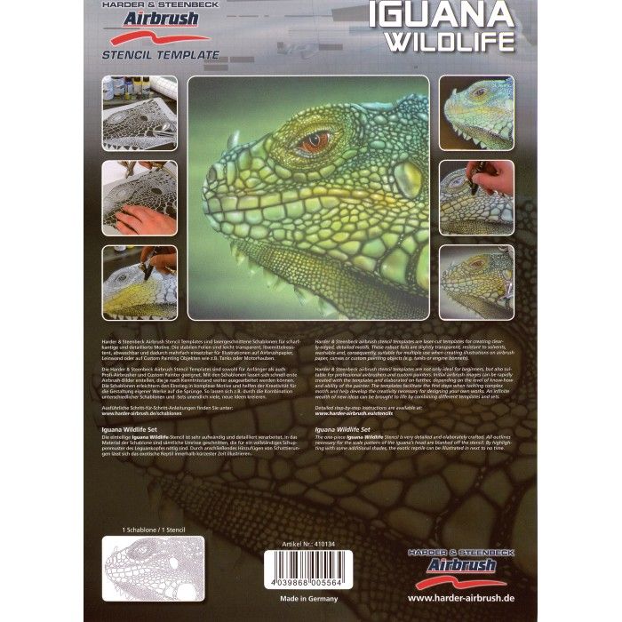 Plantilla Iguana