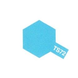 Bote de pintura en aerosol azul translúcido TS72