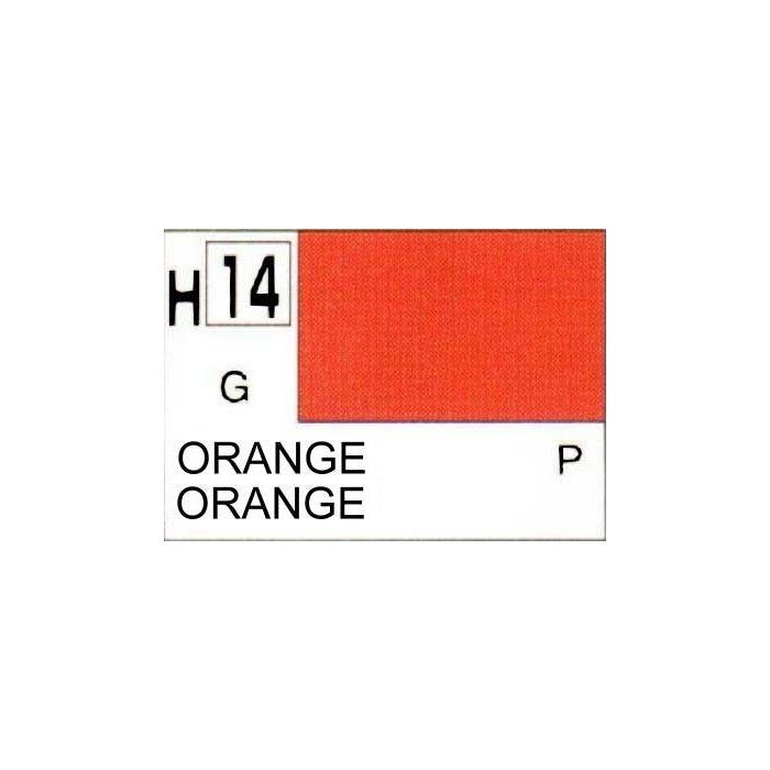 Pinturas acuosas Hobby Color H014 Naranja