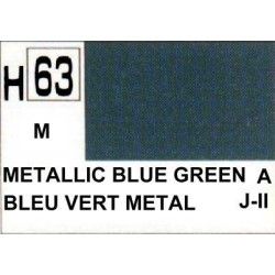 Pinturas Acuosas Hobby Color H063 Azul Verde Metalizado
