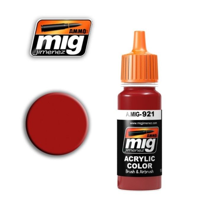 Pintura Mig Jimenez Modulaciones Colores A.MIG-0921 Imprimación Rojo Base Ligera