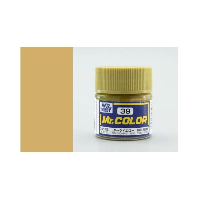 Mr Color pinta C039 Amarillo oscuro Amarillo arena