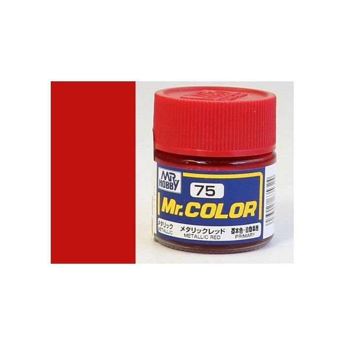 Mr Color C075 Pinturas rojo metalizado
