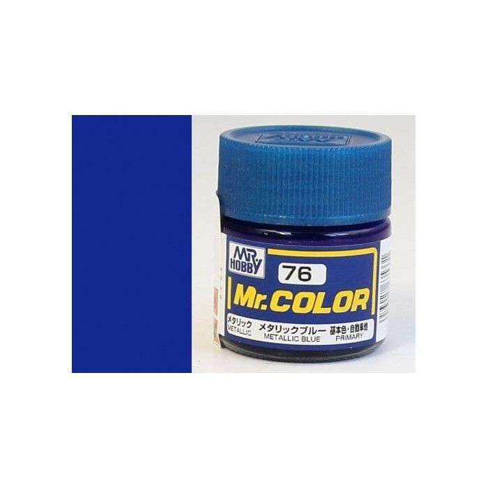 Pintura Mr Color C076 Azul metalizado